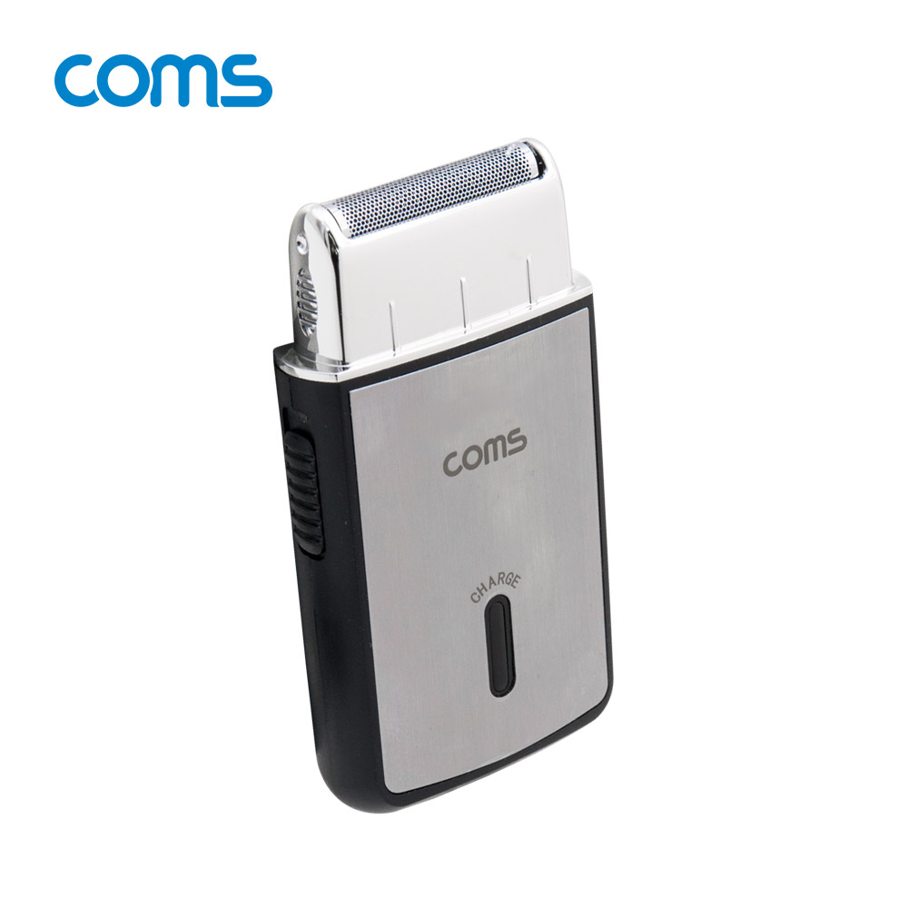 Coms USB 면도기(1중날) / 초밀착 초슬림 면도 / 생활방수(물세척) / 전기 면도기 / 경제형
