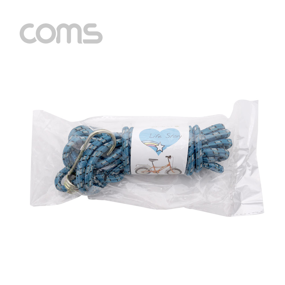 Coms 자전거줄 5M / 짐받이 고정용 Blue