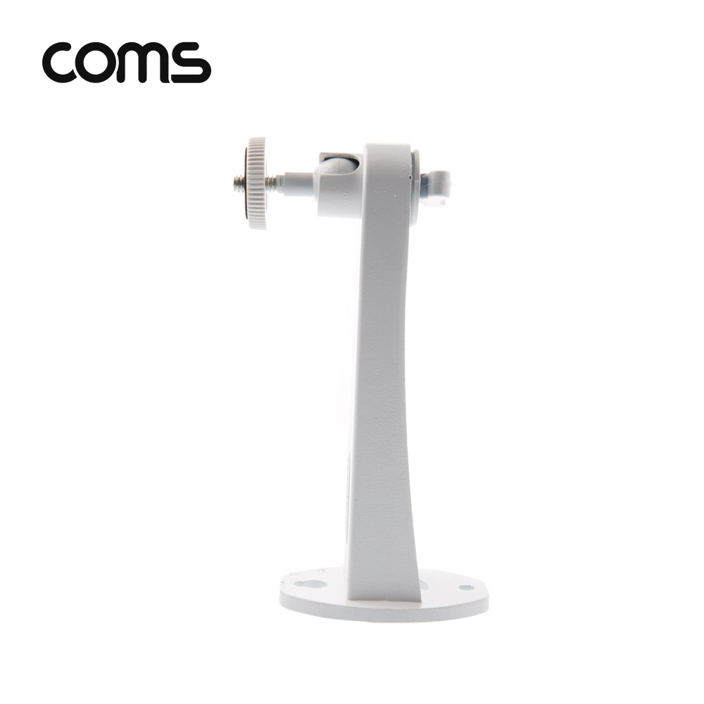 Coms CCTV용 거치대(White) / 15cm / Plastic