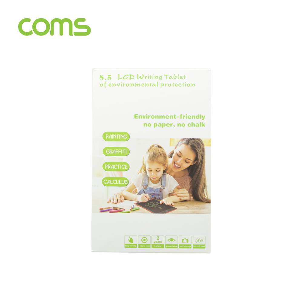 Coms 메모보드 / 전자노트 / 전자 메모패드 / 전자칠판 / 8.5형