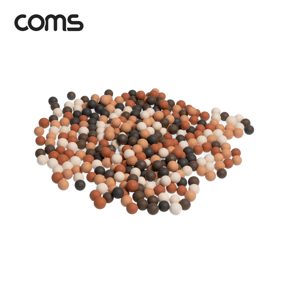 Coms 퀀텀 에너지 미니 볼 - P / 100g / 수경재배 / 화초 / 샤워기 / 정수기등 활용