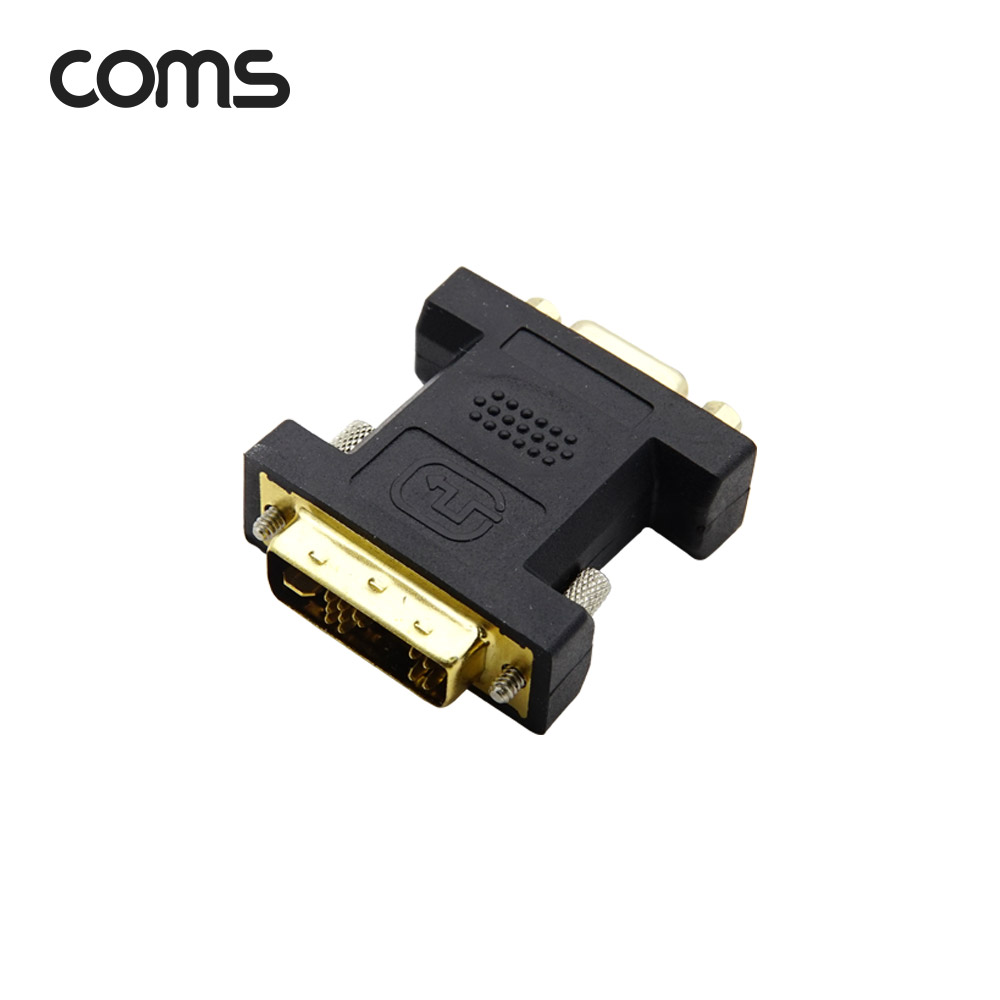 Coms DVI/VGA 젠더 / M/F / DVI-A (12+5) / Single
