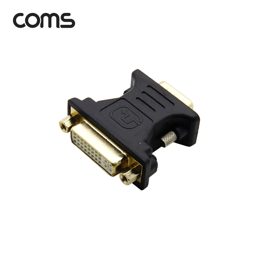 Coms DVI/VGA 젠더 / F/M / DVI-I (24+5) / Dual