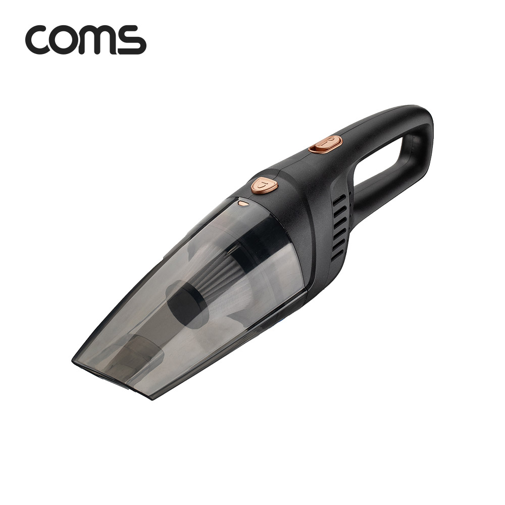 Coms 가정용 핸디형 무선청소기 100W, 한손청소기, 가벼운 청소기