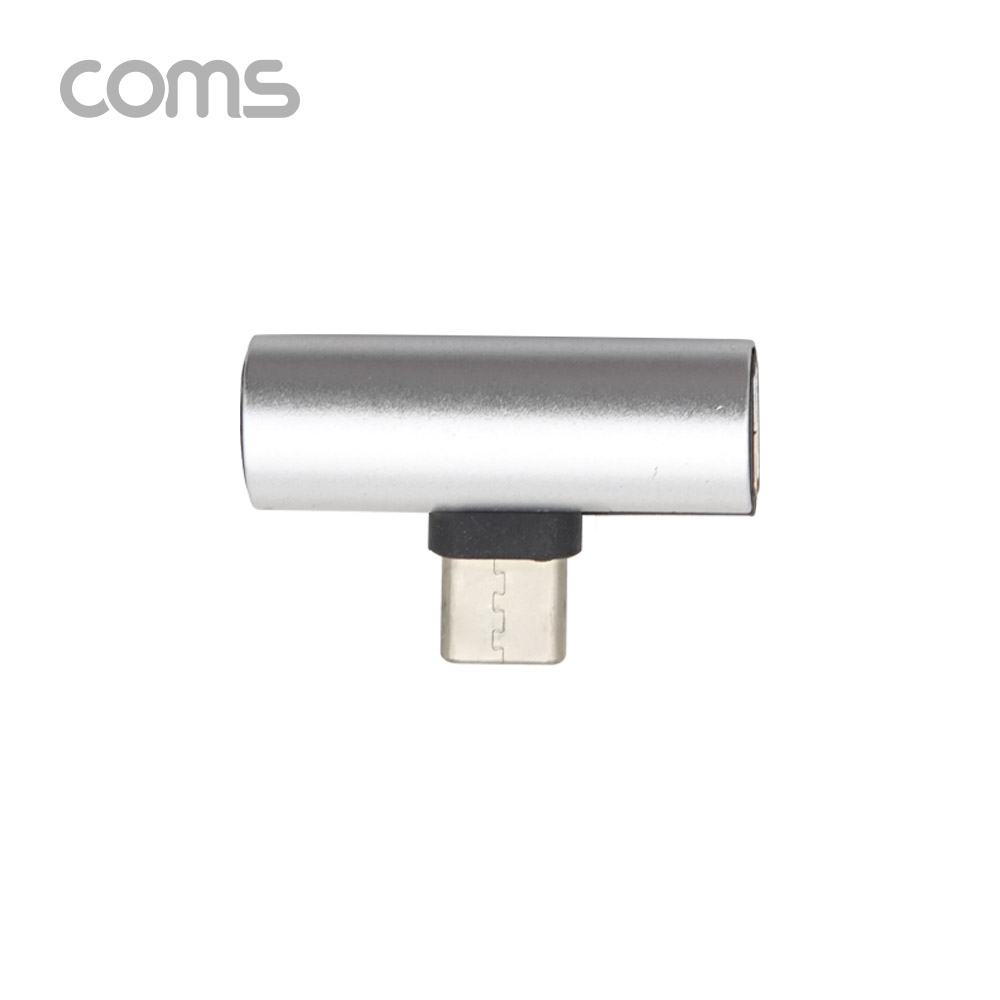 Coms USB 3.1 Type C 오디오 젠더 C타입 to 3.5mm 스테레오+충전 이어폰 젠더 화웨이 샤오미 전용 국내폰 사용불가