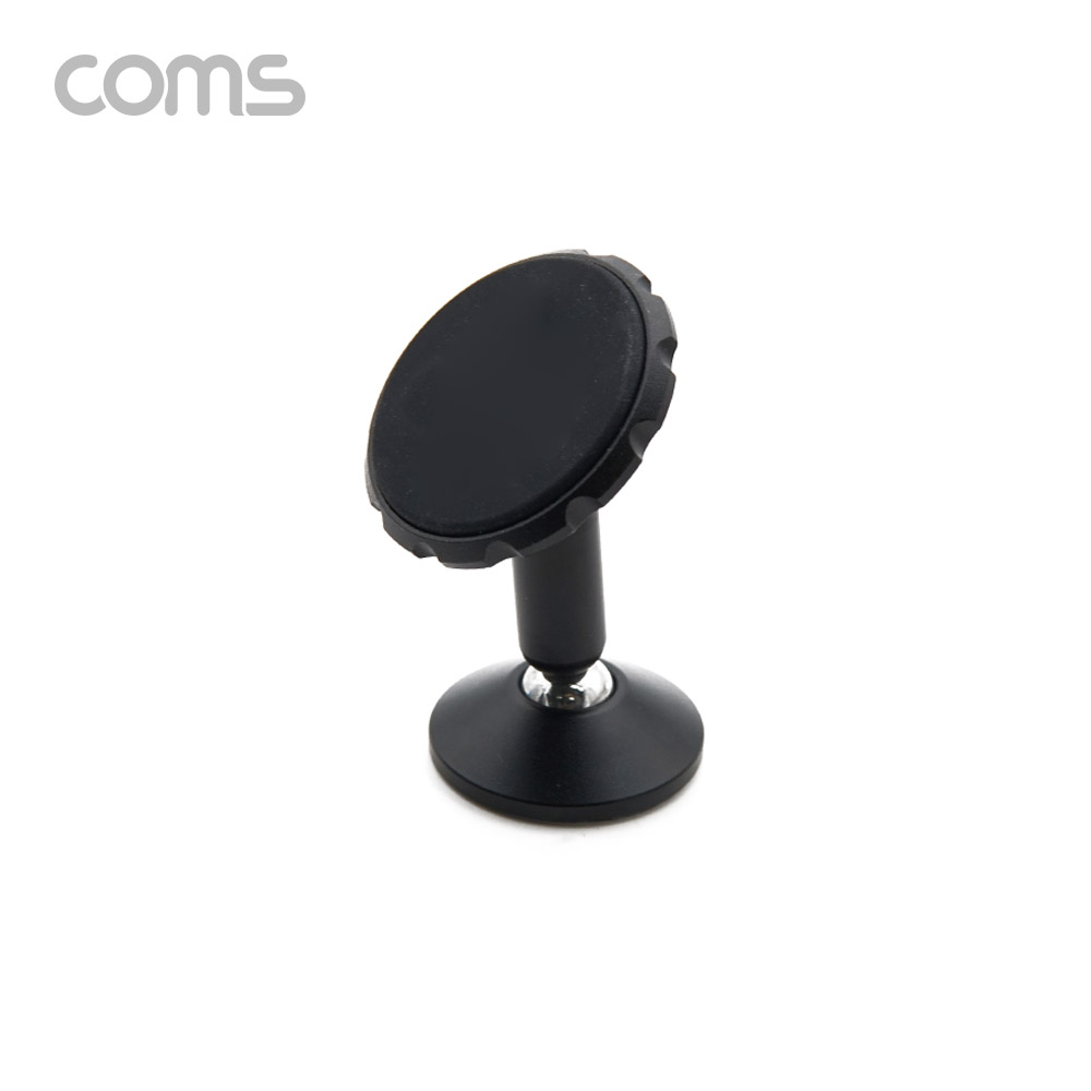 Coms 차량용 마그네틱 스마트폰 거치대 / 원터치 흡착식 / 대시보드 거치 / 2관절