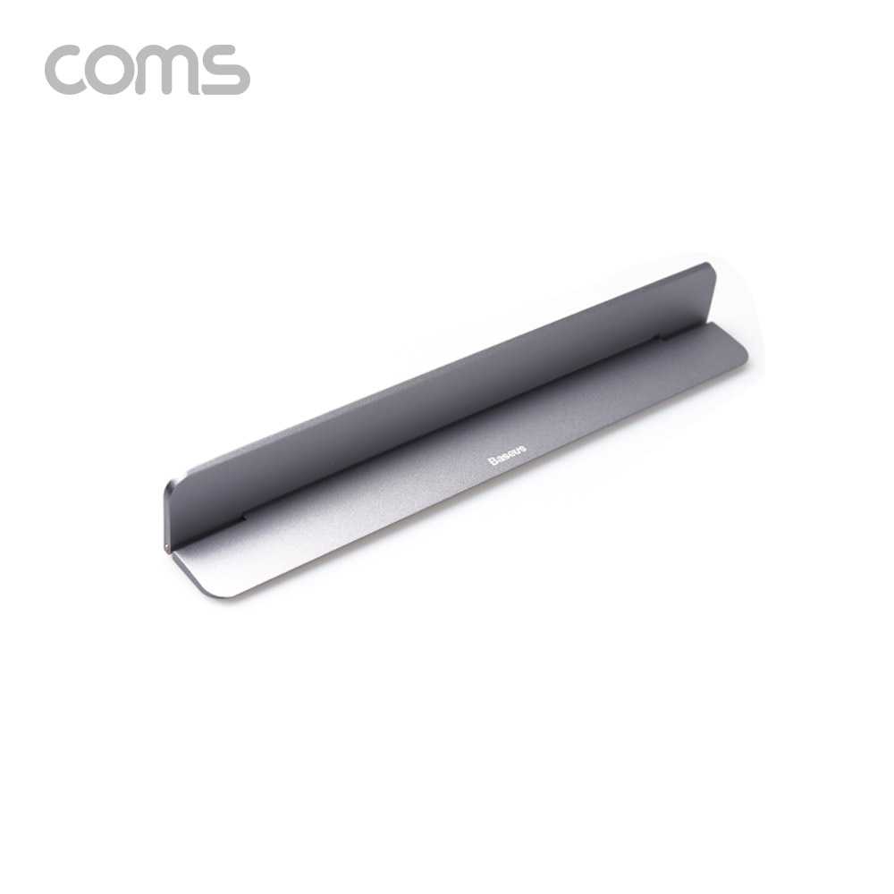 Coms 알루미늄 노트북 스탠드 / 노트북 거치대 / 노트북 홀더 / 접이식 / 부착형 거치대