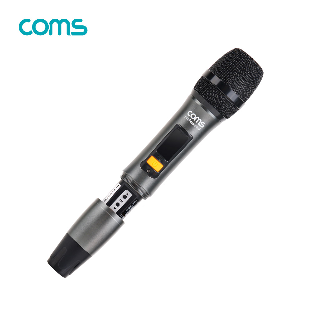 Coms UHF 무선마이크 (채널 B) / CR400P, CR400PB 전용 / 주파수 조절 가능