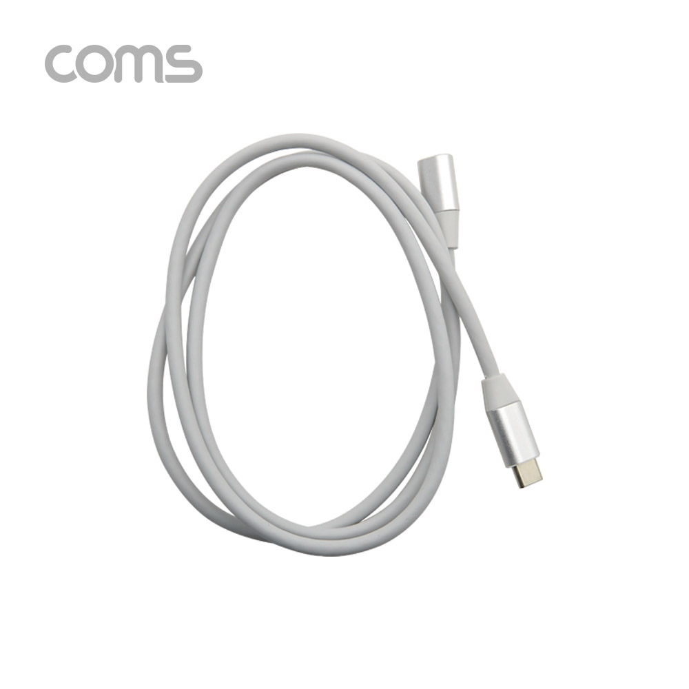 [IF630] Coms USB 3.1(Type C) 케이블(M/F) / 연장 / 1m / Silver