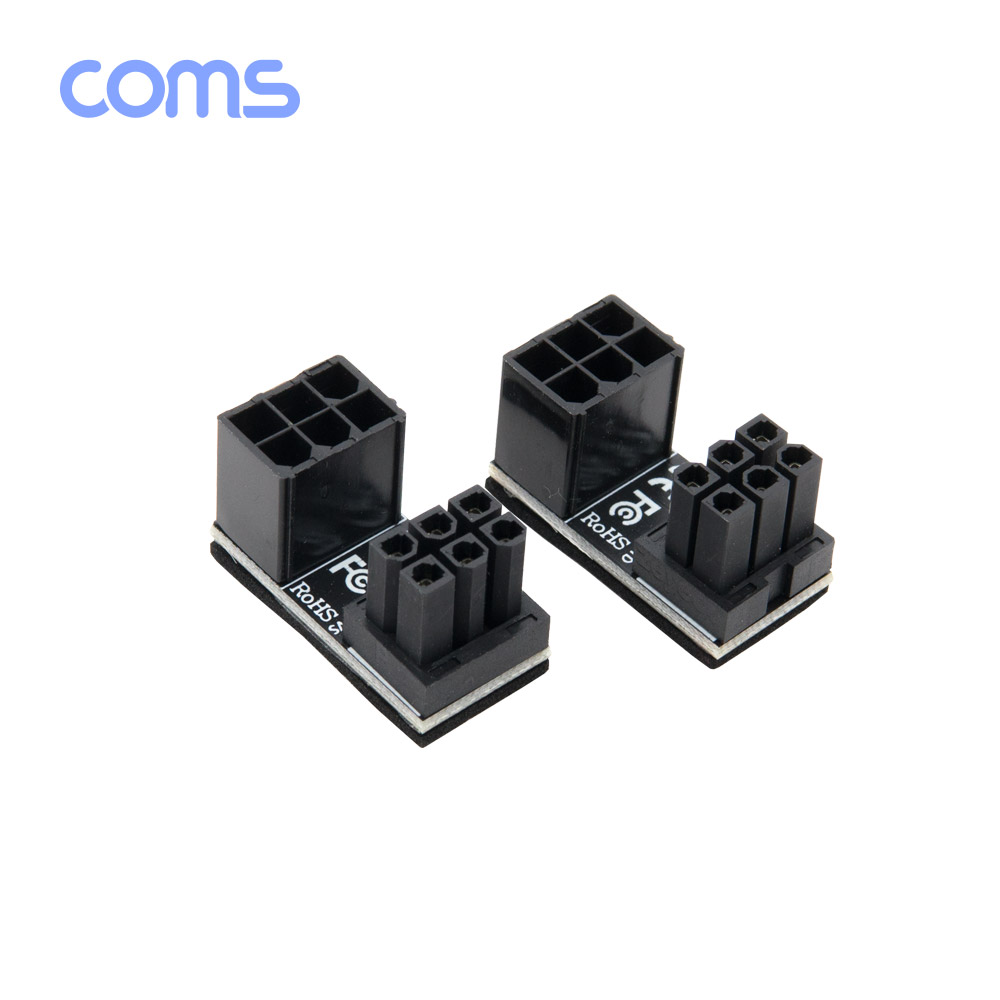 Coms 그래픽카드 전원 연장 젠더 / 6Pin / STD/RVS
