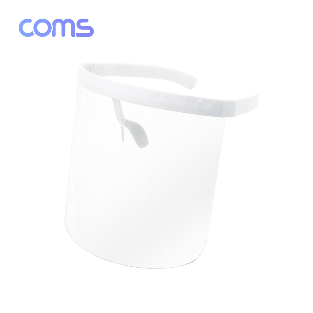 Coms 안면보호 투명안경 / 얼굴 가리개 / 보호구