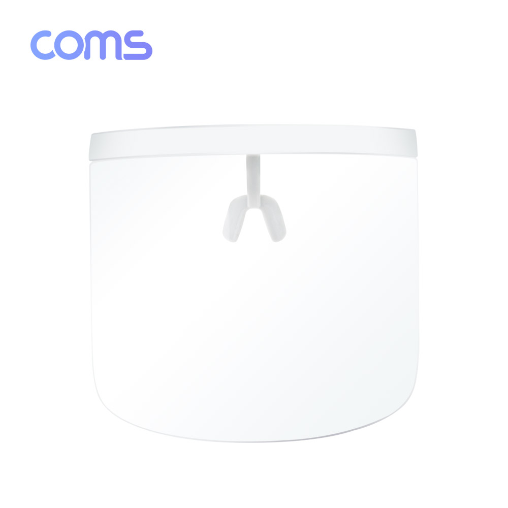 Coms 안면보호 투명안경 / 얼굴 가리개 / 보호구