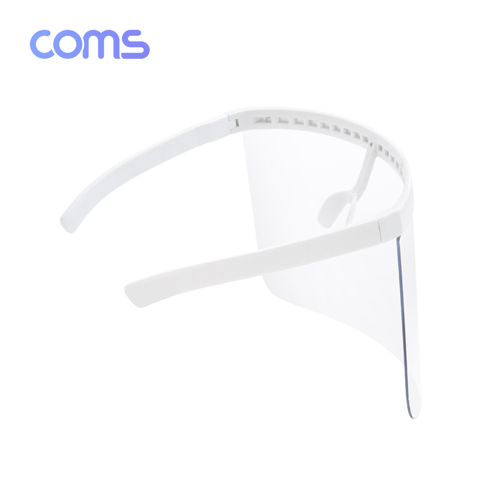 Coms 안면보호 투명안경 / 얼굴 가리개 / 보호구
