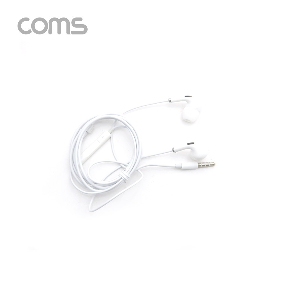 Coms 3.5 스테레오 이어폰 1.1m / 컨트롤 리모콘 / 마이크 / Stereo