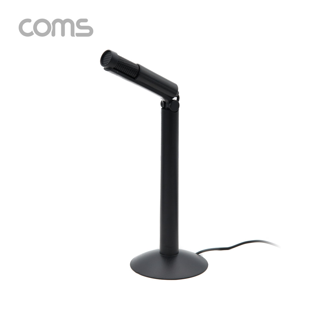 Coms 스탠드형 마이크 / PC 마이크 / 스테레오 3.5mm