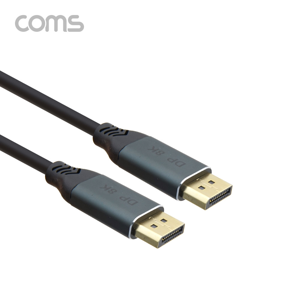 Coms 디스플레이 포트 케이블 / DP M/M / 1.4V / 8K@60Hz / 1M / DisPlay Port