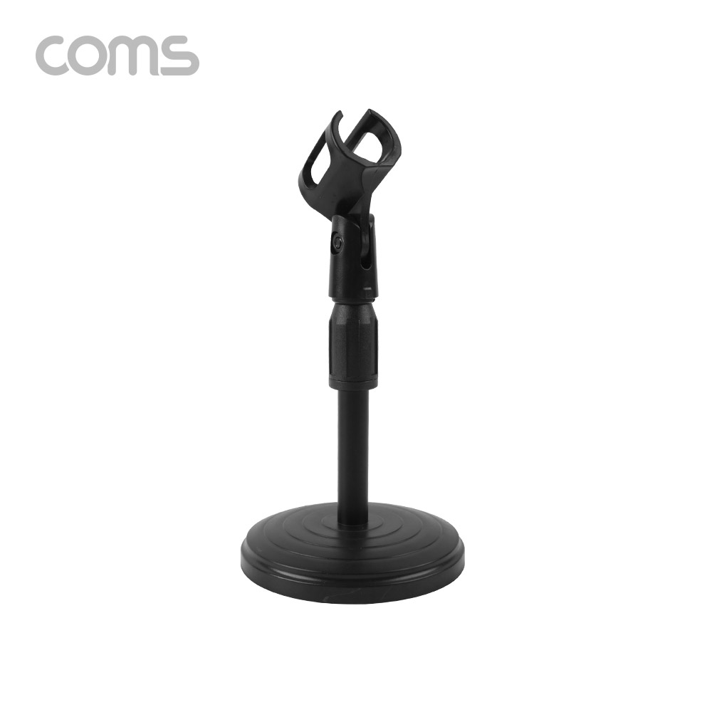 Coms 마이트 스탠드 (YM-16) / 마이크 거치대 / 방송용 / 높이/각도 조절 / 고정용
