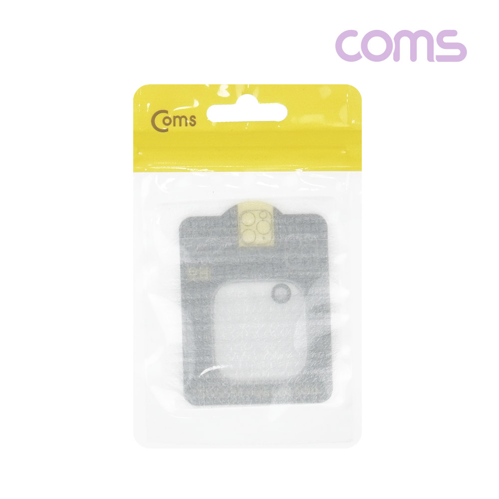 Coms 스마트폰 후면 카메라 렌즈 보호 커버, iOS Phone 12 Pro(프로) / 투명 / 풀 커버 강화유리