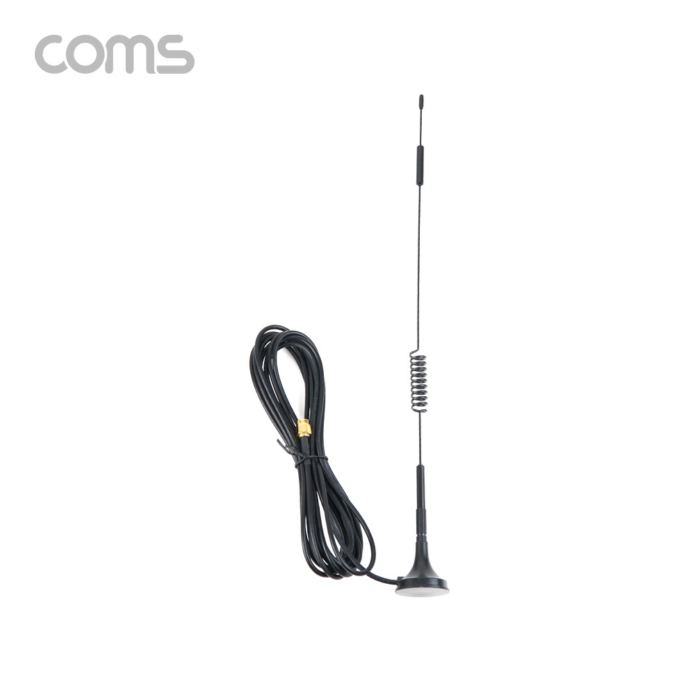 Coms 4G LTE 안테나 / SMA (M) / GSM / 2.4G / 7dB / 케이블 길이 3M