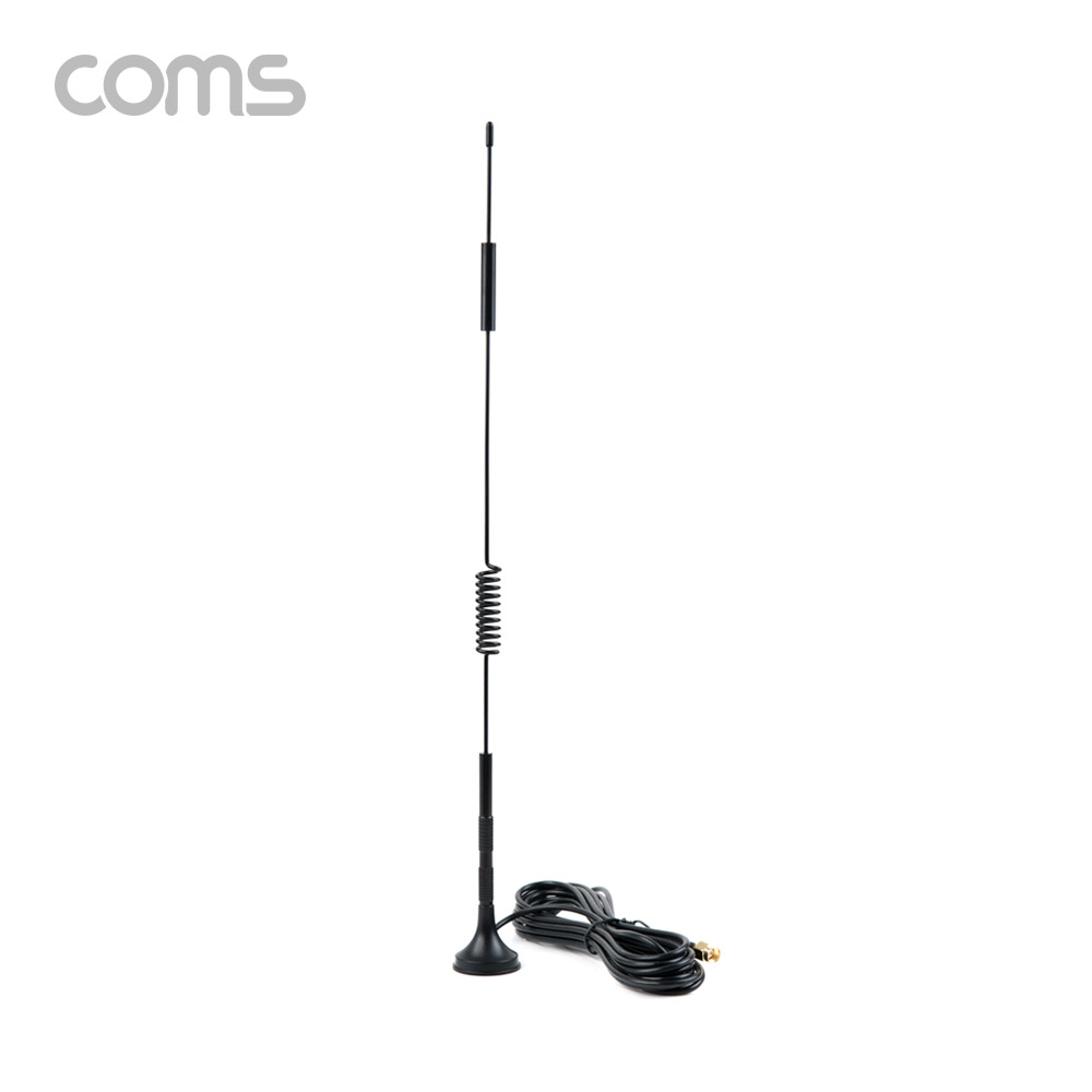 Coms 4G LTE 안테나 / SMA (M) / GSM / 2.4G / 8dB / 케이블 길이 3M