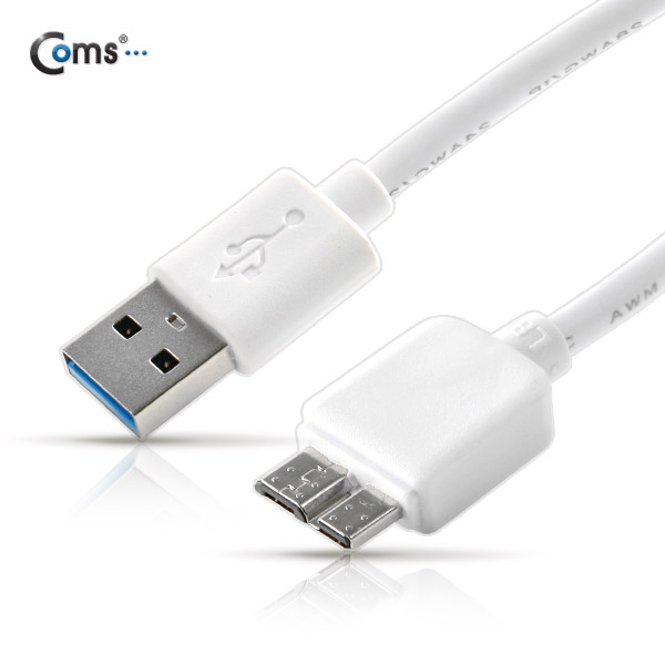 Coms 갤럭시 노트3,S5 호환/ Micro USB(B) 케이블(Original), 3M