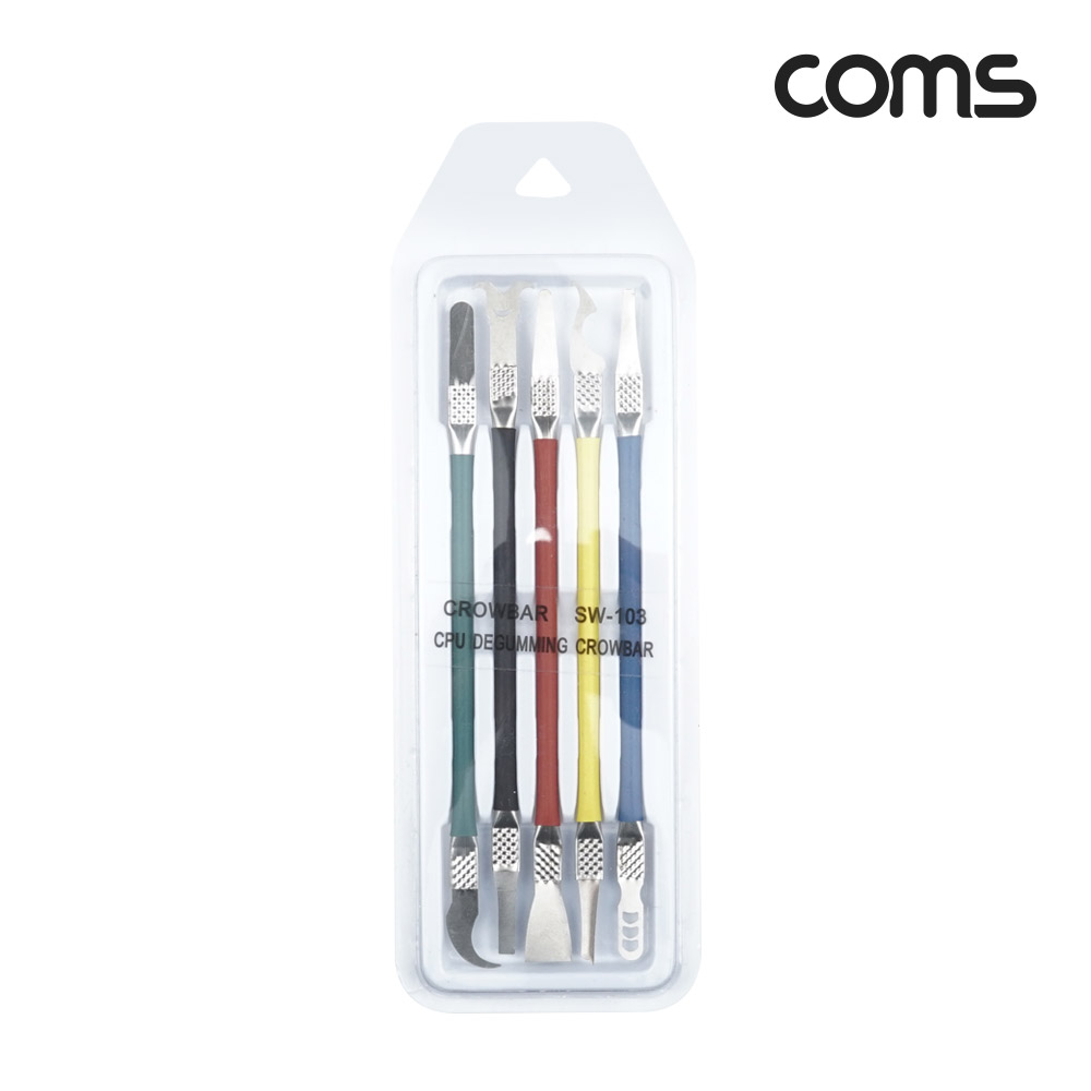 Coms 5 IN 1 크로바 툴, 공구 정밀가공 분해도구, 전자부품 메인보드 CPU 제거 분해 수리, 5pcs