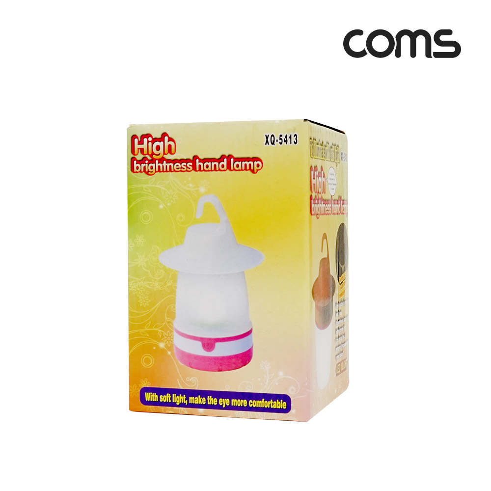 Coms LED 램프(랜턴), 후레쉬(손전등), 스마일 미소 디자인, 야간 활동(등산, 레저, 캠핑, 낚시 등), 감성 인테리어
