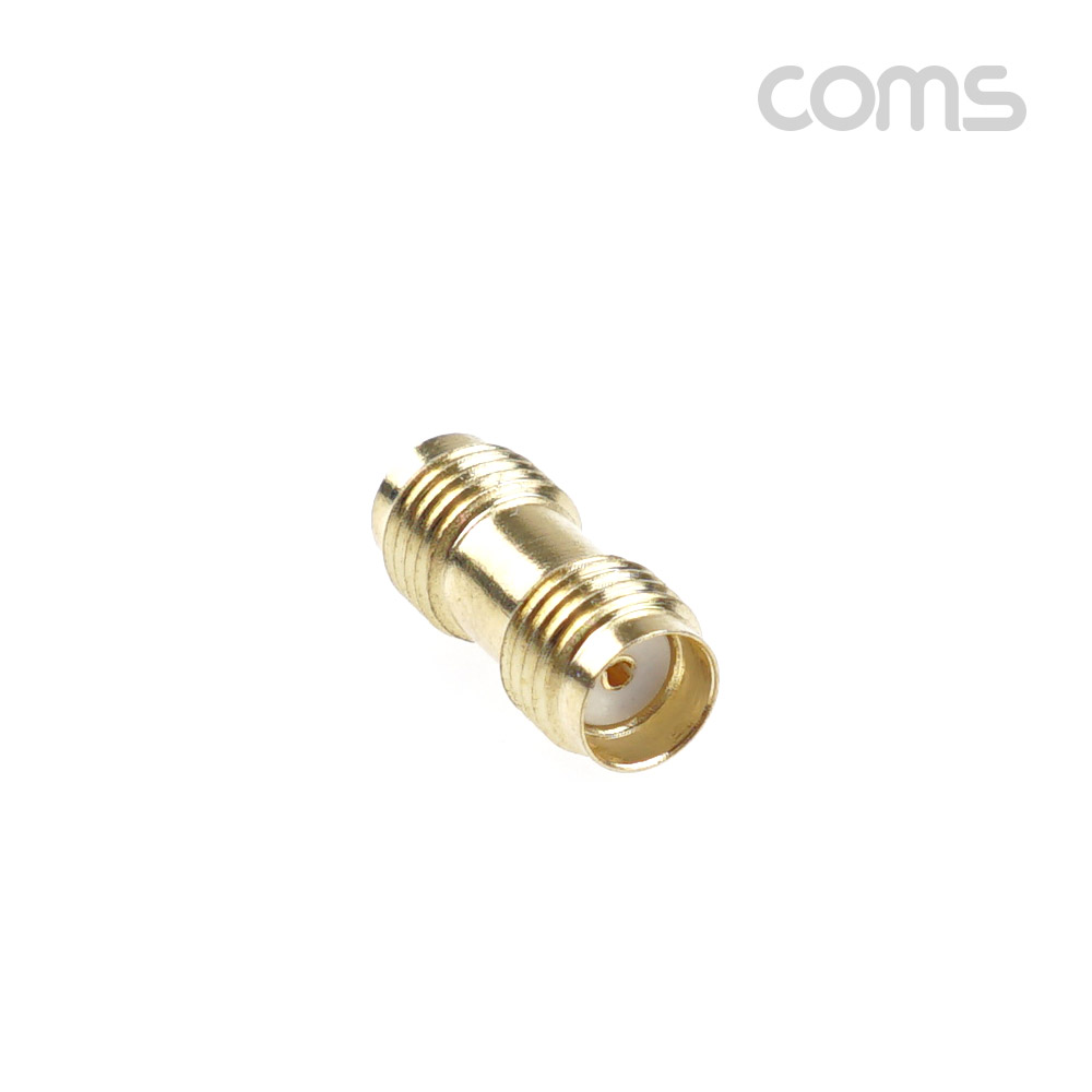 Coms SMA(F/F) 제작용 변환 젠더, 연장, 안테나 통신용 젠더, 임피던스 50Ω