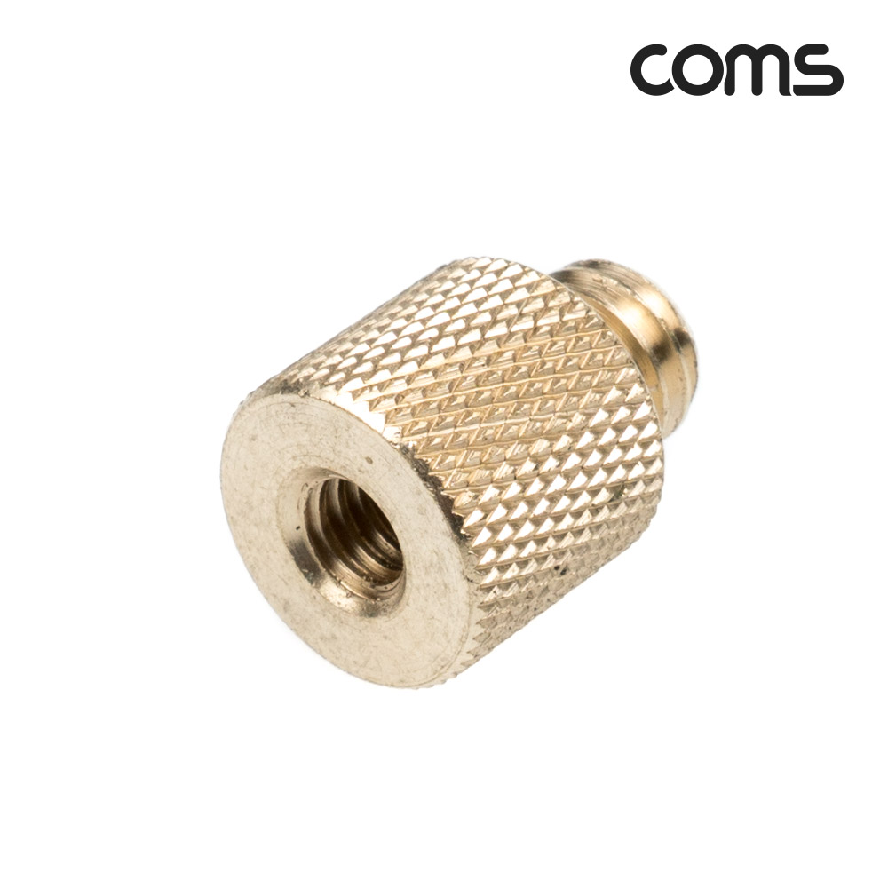 Coms 1/4형(F) to 3/8형(M) 변환 어댑터, 카메라/캠코더/삼각대 홀 젠더, 리플렉션 필터 젠더