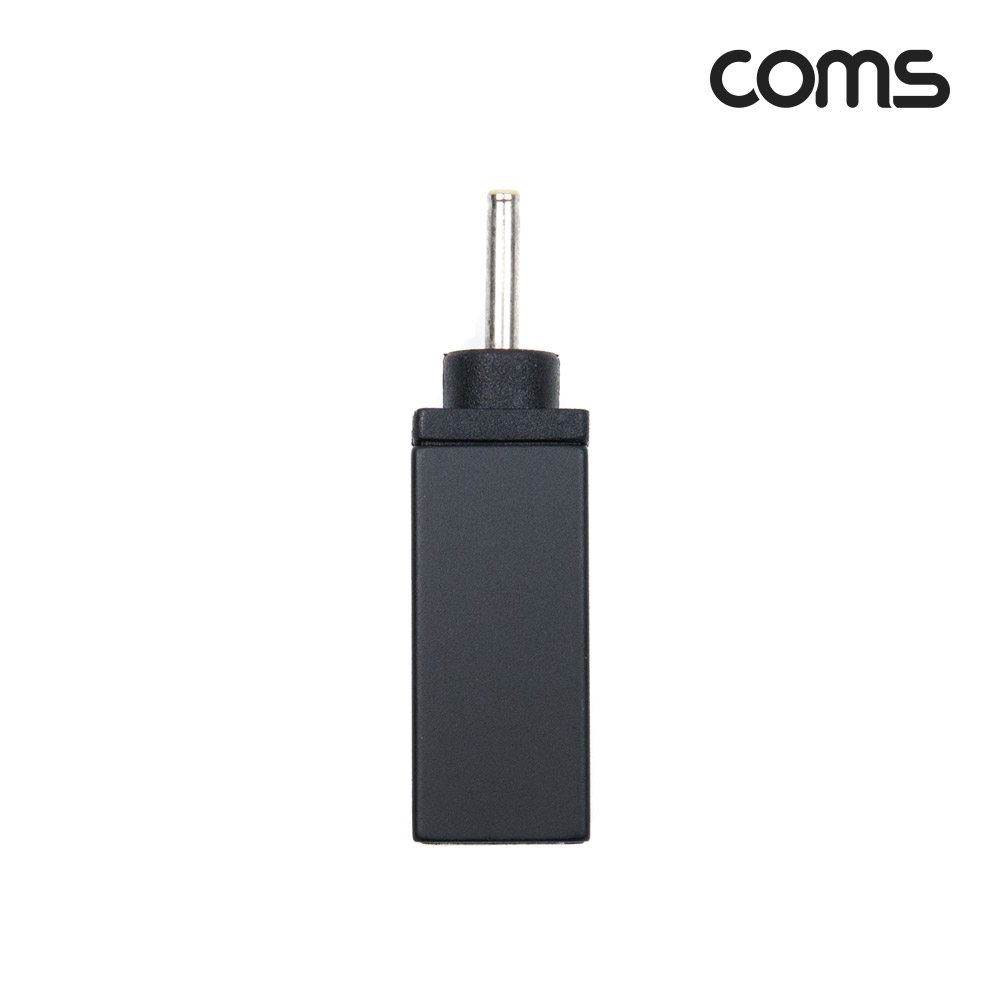 Coms USB 3.1(Type C) 노트북 젠더(PD to DC 2.5/0.7), 변환, Short