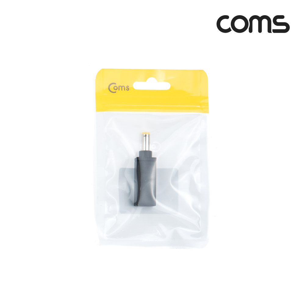 Coms USB 3.1(Type C) 노트북 젠더(PD to DC 5.5/1.7), 변환, Short