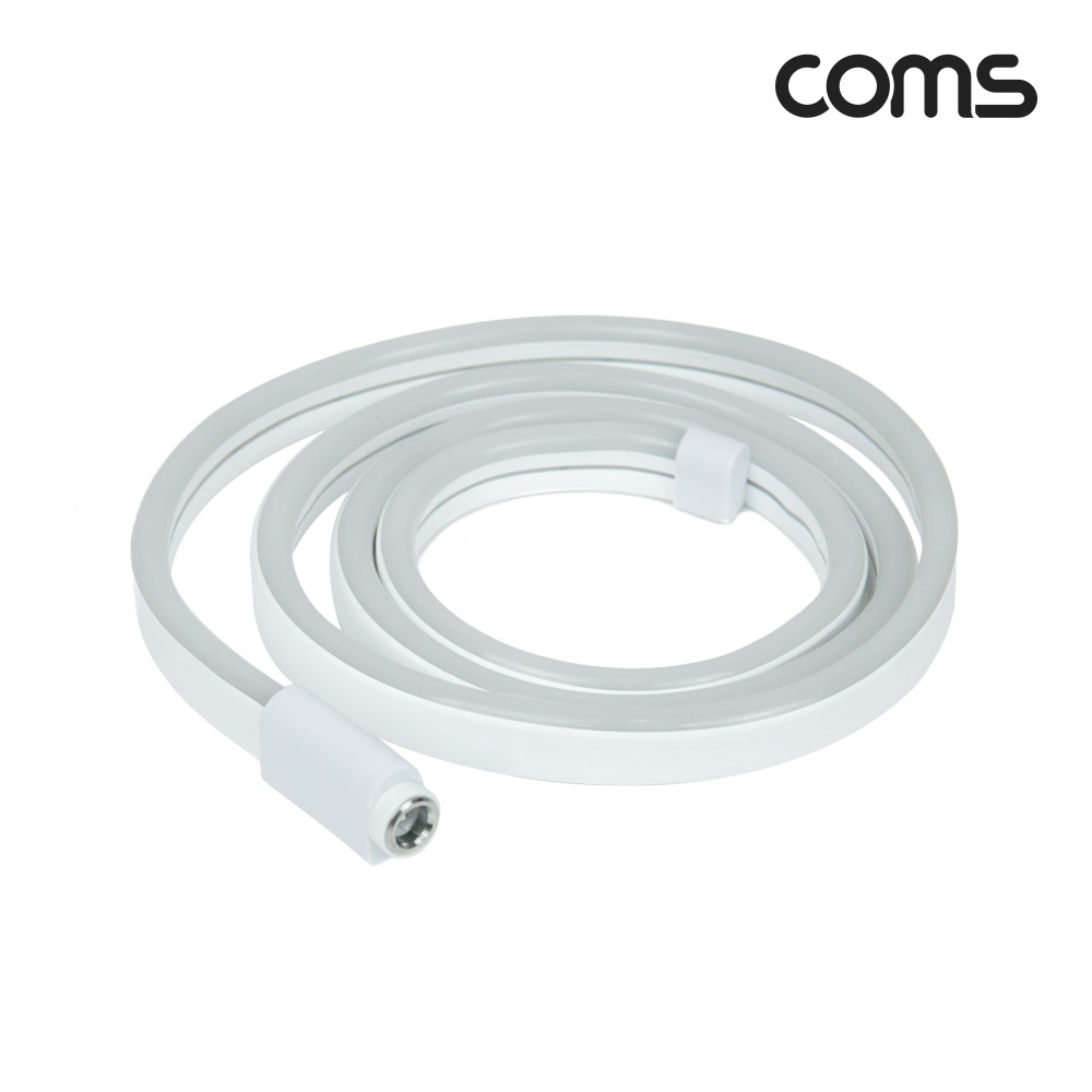 Coms LED 슬림형(줄/띠형/보급형) / DC 5V 전원 / 1M / Yellow / 조명 호스/ 감성 네온 인테리어 DIY / LED 램프, 랜턴, 무드등 / 컬러 조명(색조명)