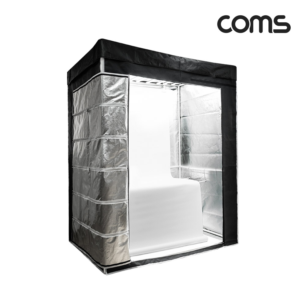 Coms 2M 특대형 촬영 스튜디오 (180x225x125cm), LED 등기구, 6500k x7(주광색, 흰색) 5000k x7(주백색, 아이보리색), 조명, 제품 촬영, 포토박스, 상품 사진 촬영, 국내생산품
