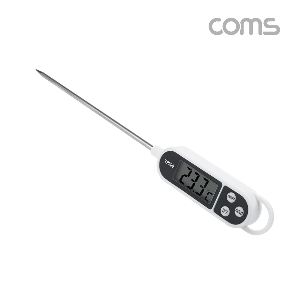 Coms 요리온도 측정기 / 온도계 / 조리용 / 주방 / -50 ~ 300도 / 제과 생선 조리음식