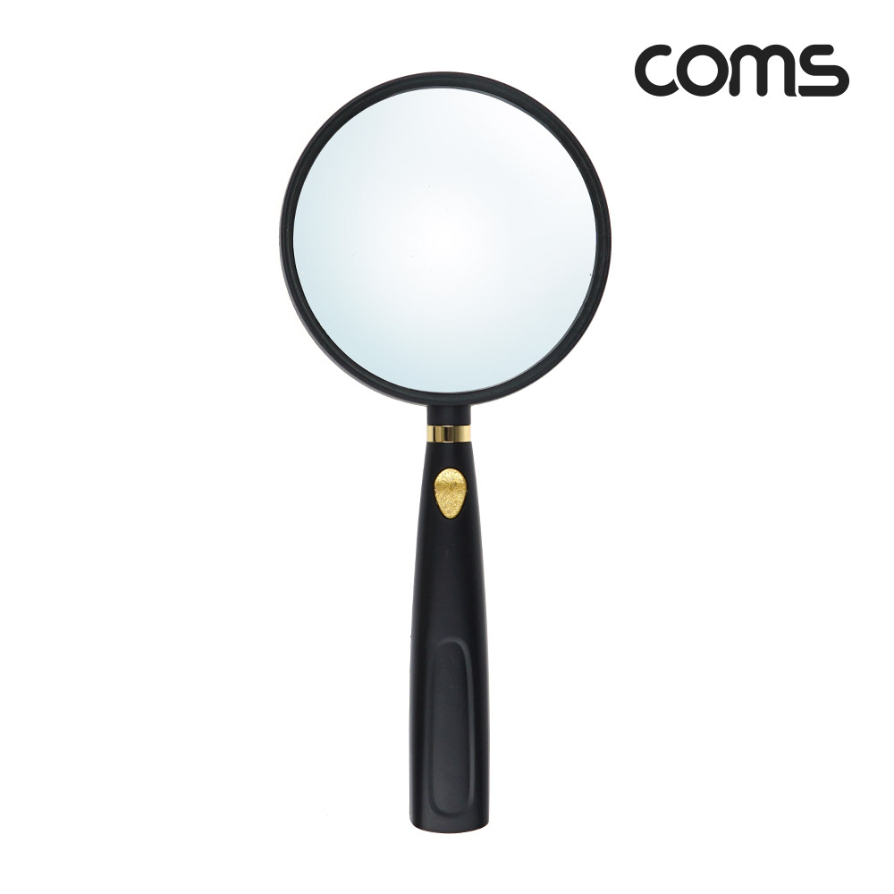 Coms 돋보기 확대경 5배율, 5X, 렌즈 90mm, 독서용 학습용