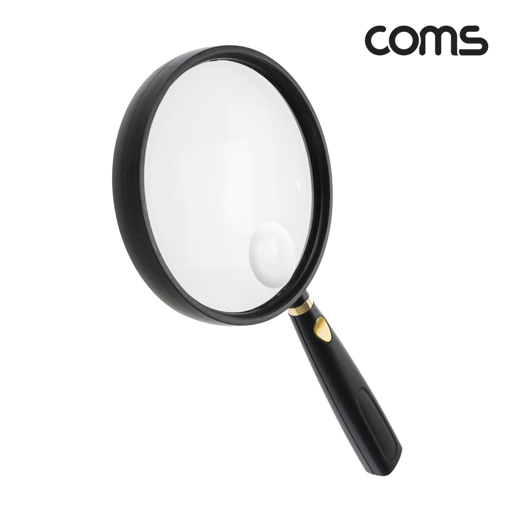 Coms 돋보기 확대경 2배율 13배율, 2X 13X, 듀얼 렌즈 110mm 24mm, 독서용 학습용