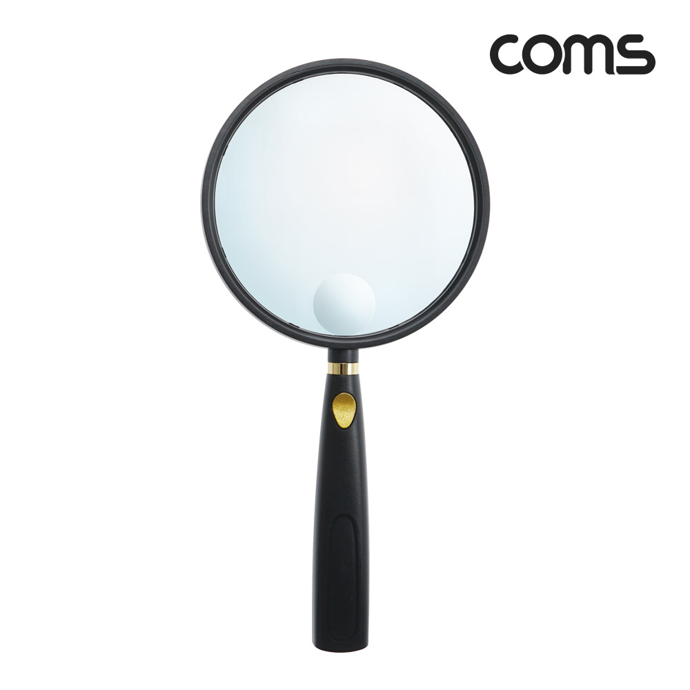 Coms 돋보기 확대경 2배율 13배율, 2X 13X, 듀얼 렌즈 110mm 24mm, 독서용 학습용