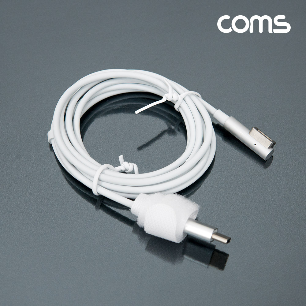 Coms USB 3.1 (Type C) M to 구형 노트북 마그네틱 충전 전원 케이블 1.8m, F형, 65-85W, PD 변환