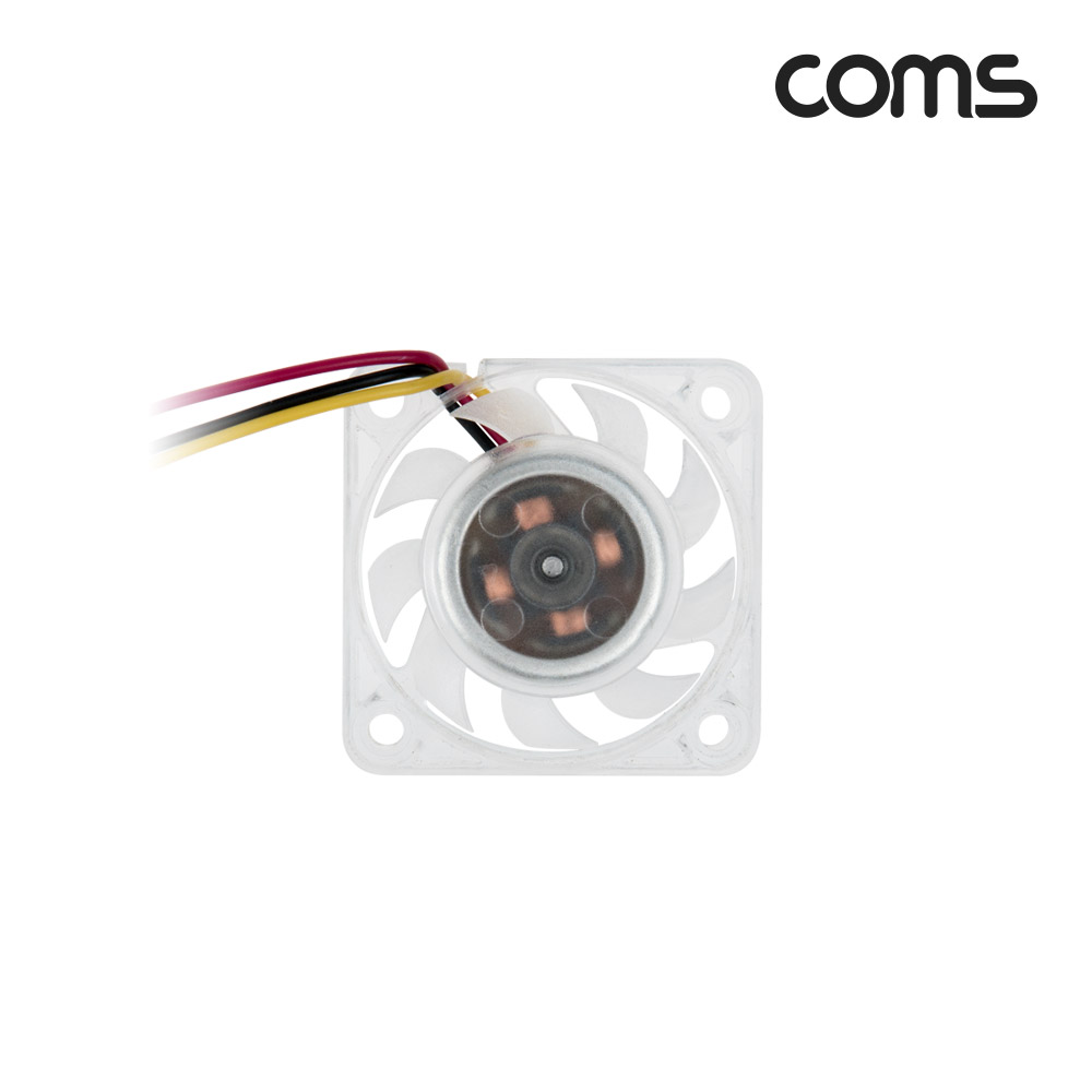 Coms 쿨러 40mm, 3핀(3Pin) 전원, DC 12V, 케이스용 CASE, 쿨러팬
