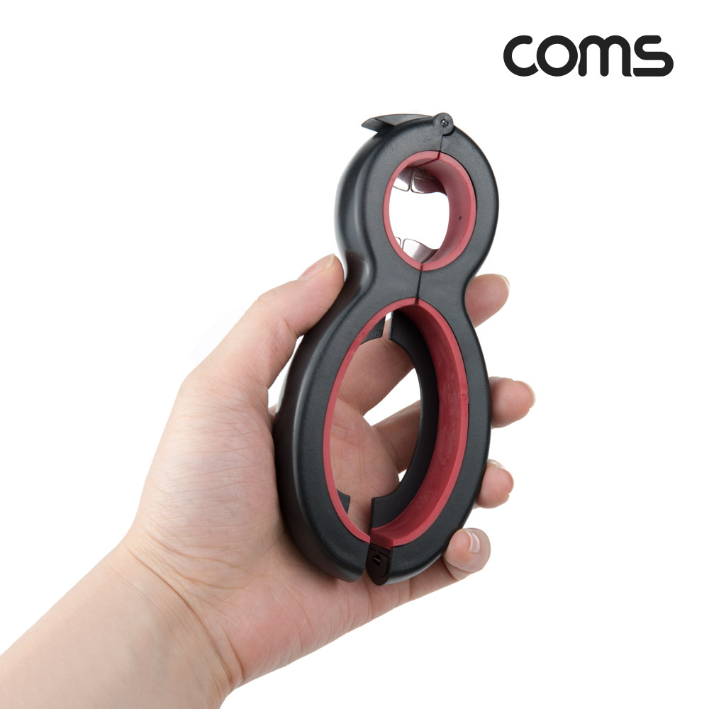 Coms 만능 병뚜껑 오프너(6 in 1), 캔 오픈, 캡, 따개, 병따개