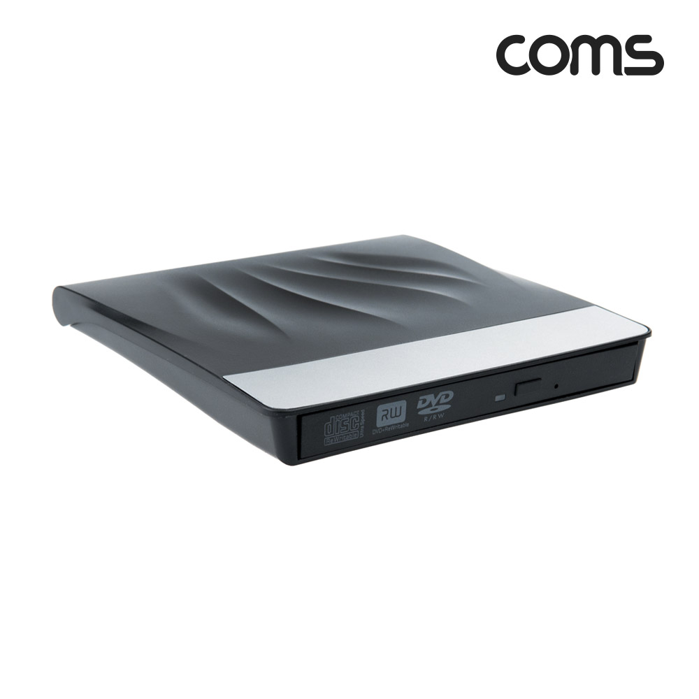 Coms USB 3.0 외장 ODD 케이스, USB 3.1(Type C), CD-ROM 케이스, CD롬 케이스, 12.7mm 규격(ODD 별도구매)