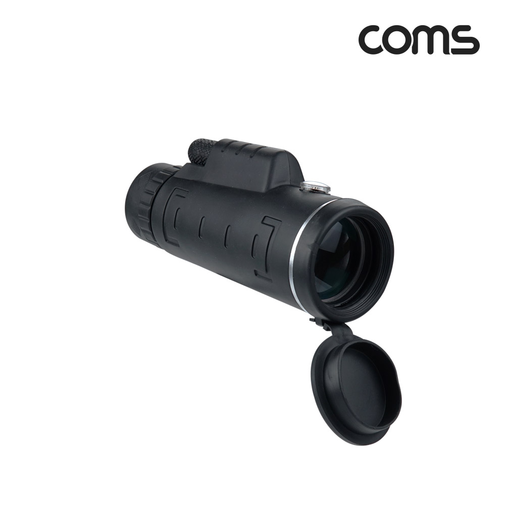 Coms 고배율 고성능 스마트폰 확대경 40배율, 단망경, 뮤지컬 콘서트 야구장 스포츠 관람, 스마트폰 촬영 고정 가이드, 미니 삼각대 포함