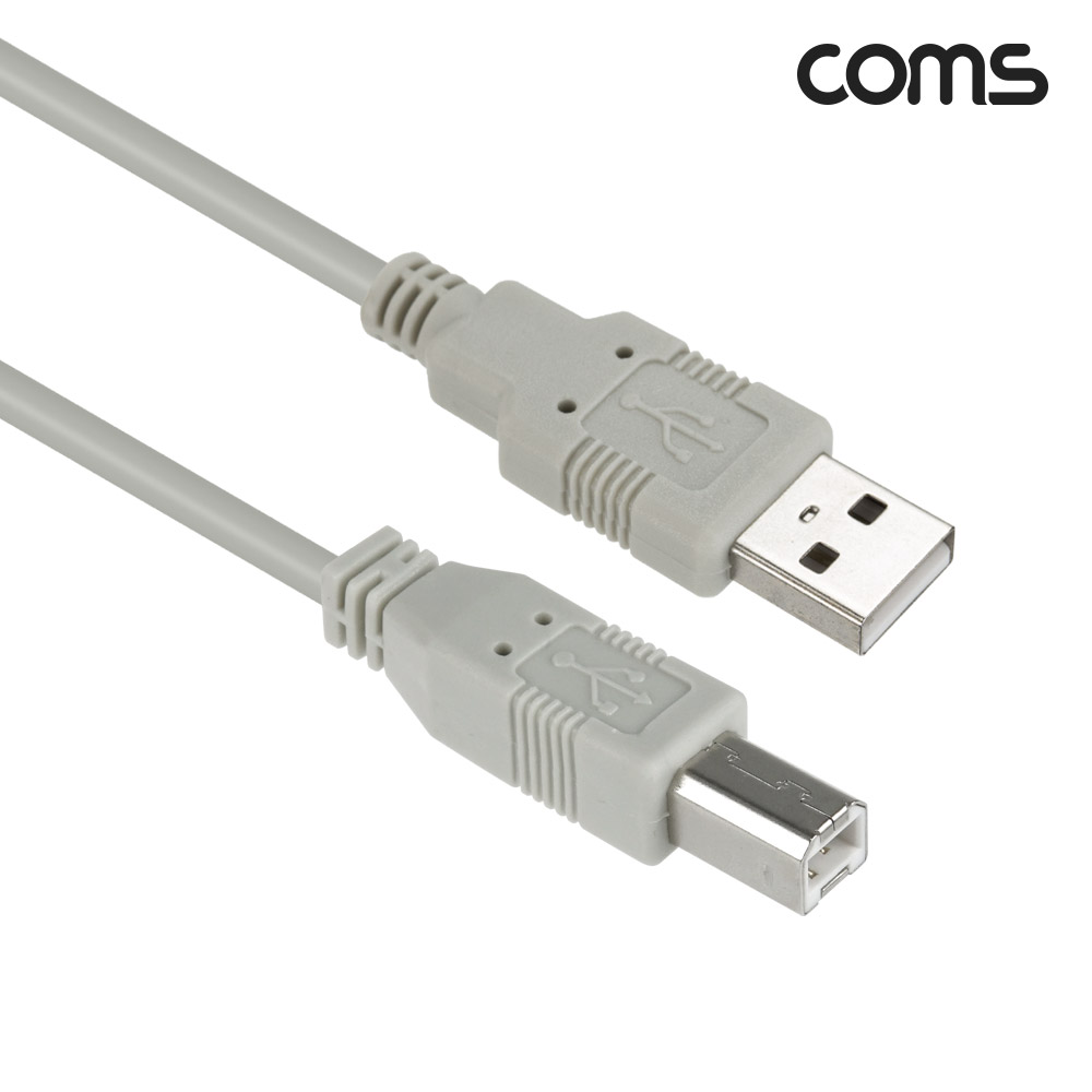 Coms [딜러용] USB 2.0 케이블 5M A타입 B타입 AM to BM