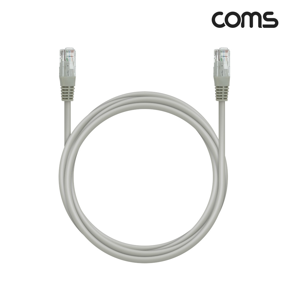 Coms [딜러용] CAT5e UTP 다이렉트 랜 케이블 2m Direct LAN 랜선 이더넷