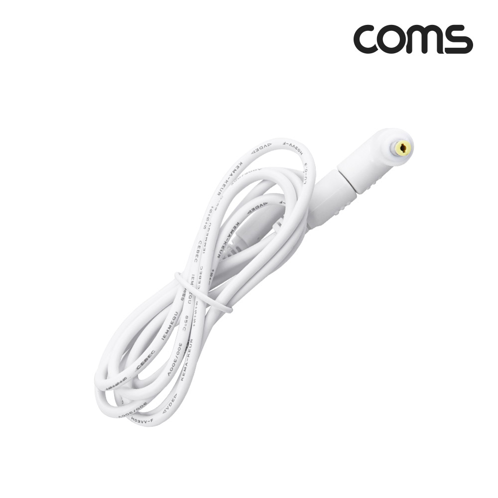 Coms USB 3.1(Type C) 노트북 전원 변환 케이블(PD to DC 팁 HP, COMPAQ 전용), 충전, 젠더, 1.2m, White 19V