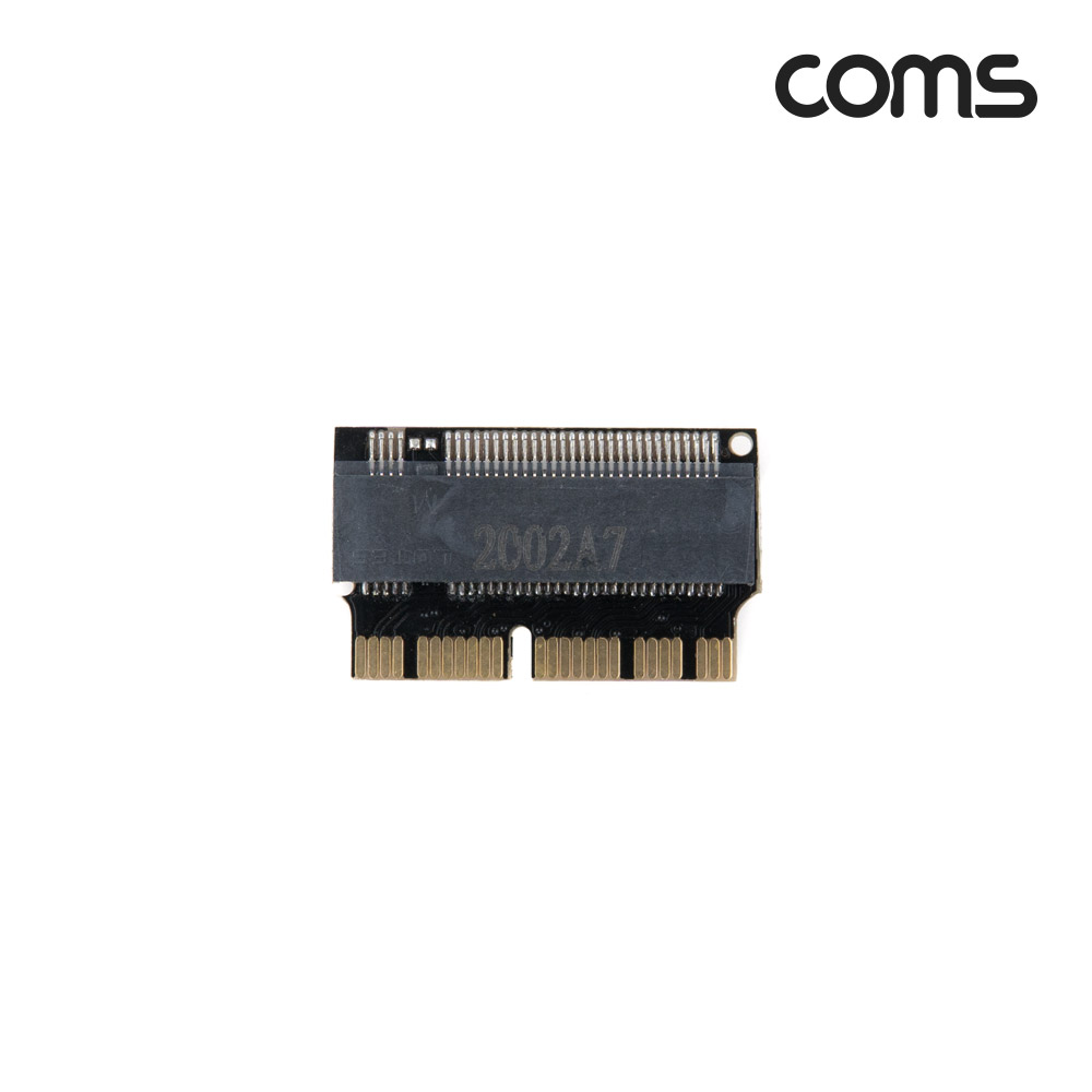Coms M.2 NVME SSD 변환 어댑터 젠더 Air 2013/14/15/16/17 호환