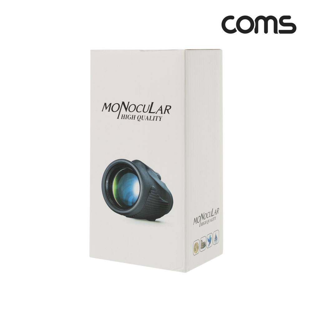 Coms 고배율 고성능 단망경 12X50배율, 모노큘러 망원경, 뮤지컬 콘서트 야구장 스포츠 관람
