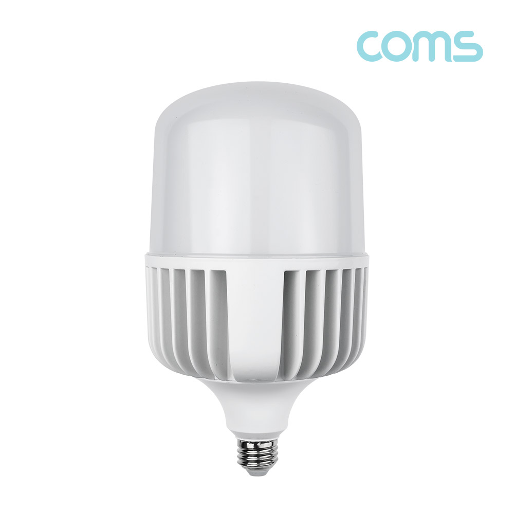 Coms LED 전구 100W E26 6500K 주광색 빛 떨림이 없는 플리커프리 촬영조명 소프트박스 활용가능 대형창고용 공장용