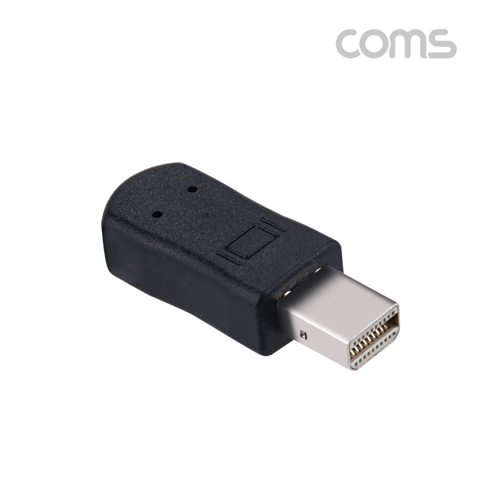 Coms Mini Display Port 모니터 더미 플러그 가상 디스플레이 어댑터 에뮬레이터 채굴, 4K@60Hz, 미니 디스플레이포트, 비트코인 원격제어