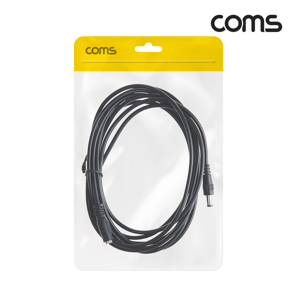Coms DC 전원 연장 케이블 3M 외경5.5 내경2.1 3A MF